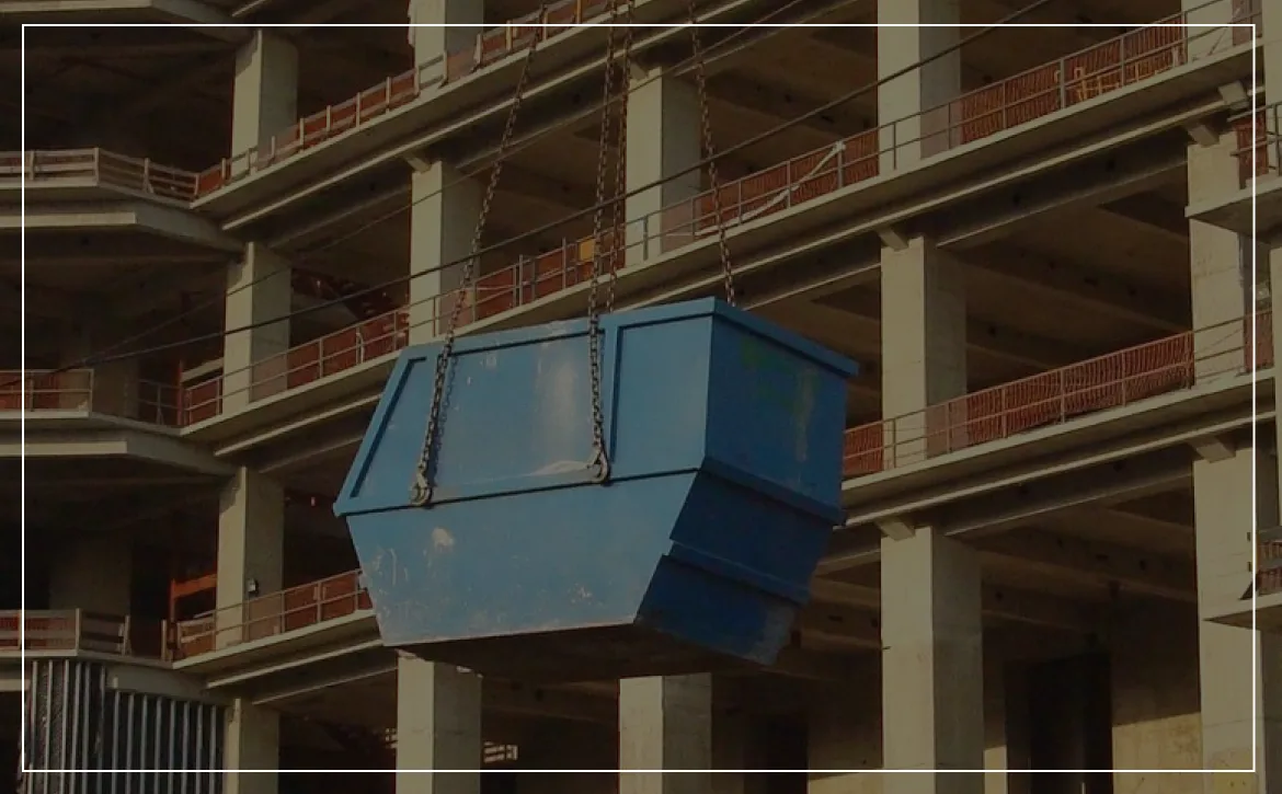 Transporte de residuos de la construcción